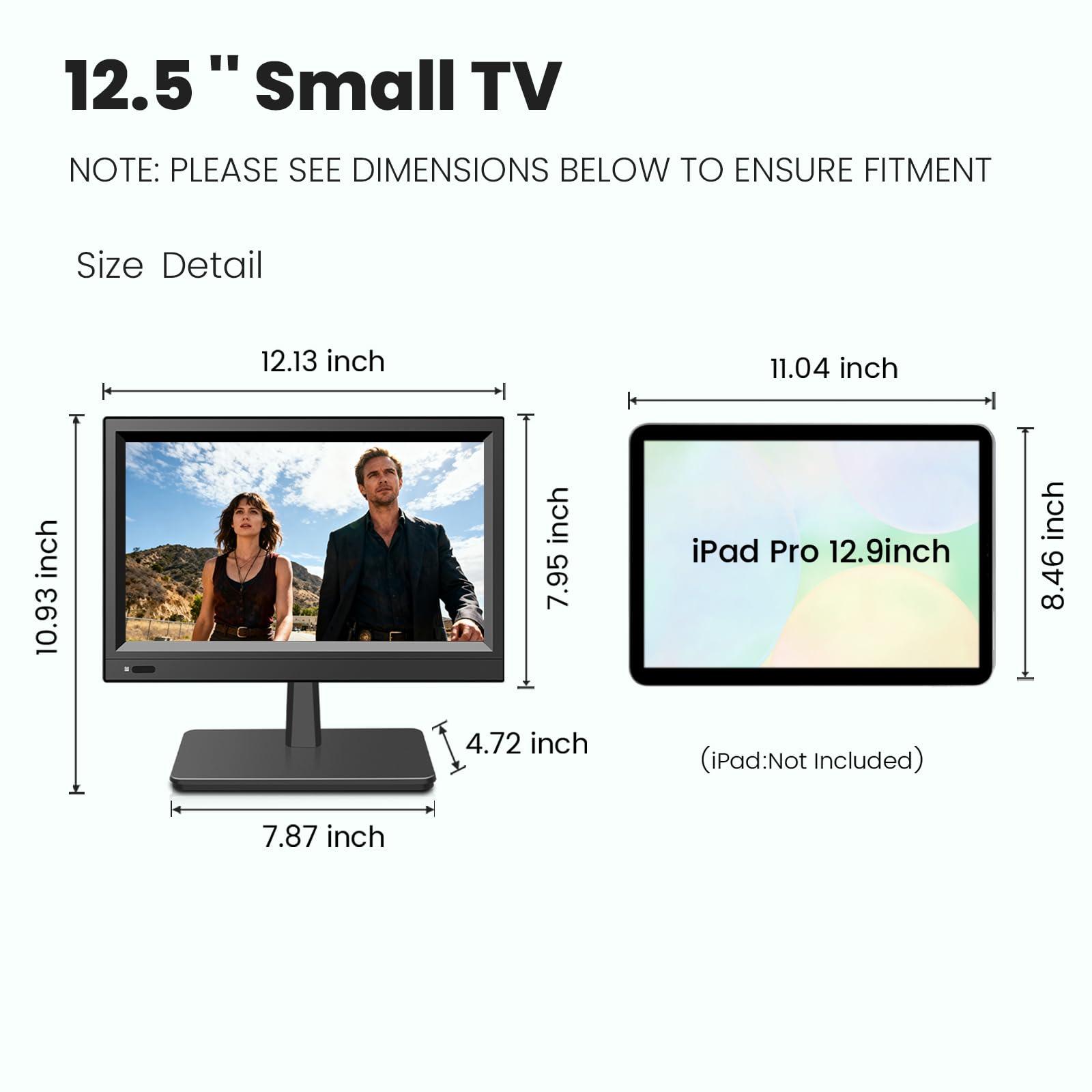 Amazon.com: 12.5inch small Portable TV,Essential for Bedroom